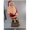 Image 1 : * Electrified Santa Claus Blow-Mold - 33" Tall - Tested - Pickup Only