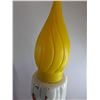 Image 2 : * Pair of Electrified Noel Blow-Mold Candles - Tested - 35"