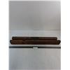 Image 1 : (2) Vintage Wooden Levels - 30" & 28" Lengths - As is