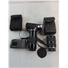Image 2 : (2) Olympus Cameras & Accessories, Tamron Zoom Lens - All Untested, As is