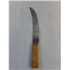 Image 2 : Curved Chef's Knife - 12" Fixed Blade