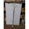 Image 1 : * Metal 'Christmas Themed' Decor Tree - Bottom Loose - 75" High - Pickup Only