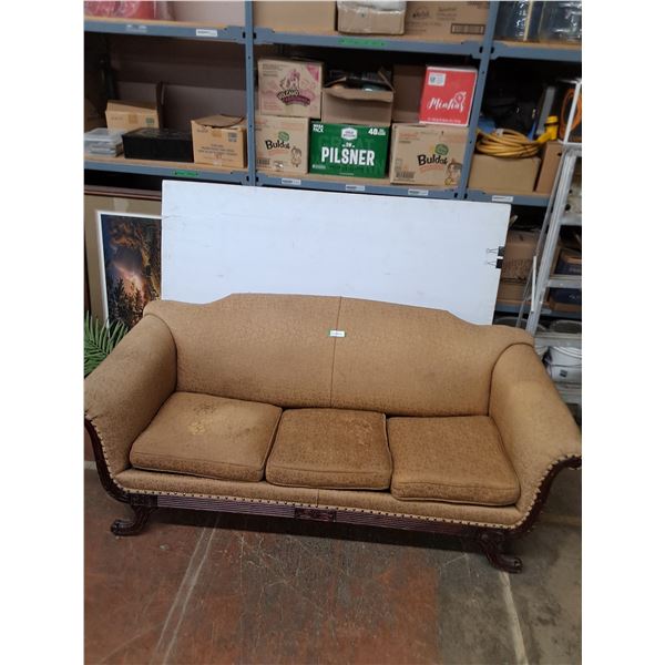 * Vintage Chesterfield - Some Stains - 34x78x31" - Pickup Only