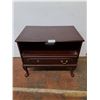 Image 1 : * Wooden TV Stand - 1 Drawer Handle Broken - 18x28x23" - Pickup Only