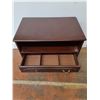 Image 2 : * Wooden TV Stand - 1 Drawer Handle Broken - 18x28x23" - Pickup Only