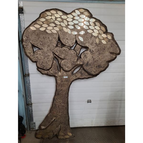 * Large Wooden 'Stage Prop' Tree - 69" x 84" - Pickup Only
