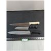 (3) Chef Knives (Tramontina, Nicole, Kitchen Essentials)