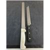 Image 2 : (2) Bread Knives (Russell, Cuisinart)