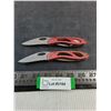 (2) Folding Pocket Knives