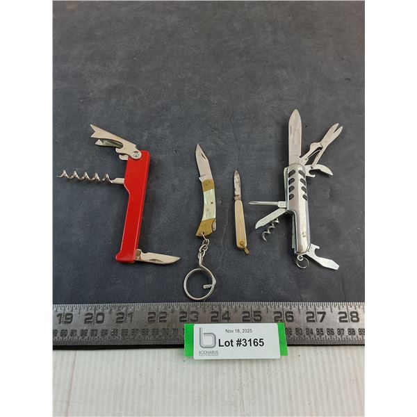 (4) Jack Knives/Multi-Tools