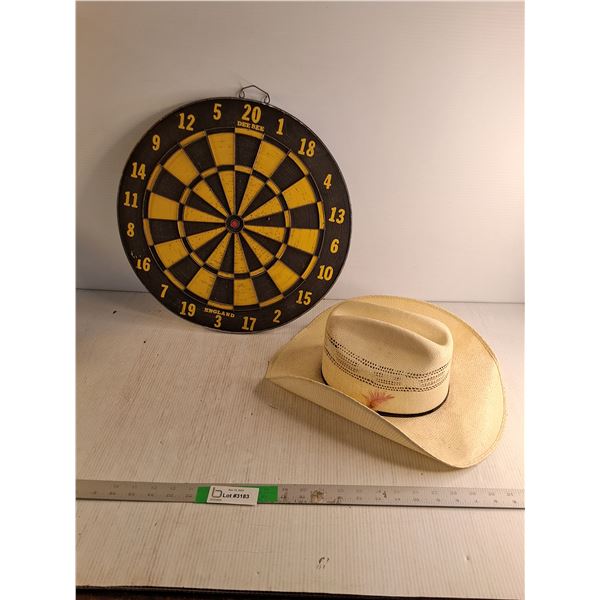 Cowboy Hat, England Dart Board