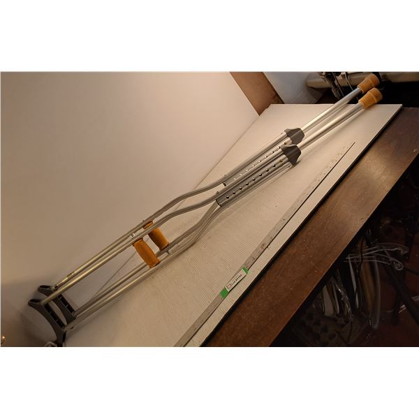Pair Of Underarm Crutches