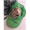 Image 2 : Ed Hardy "Love Kills Slowly" Skull Trucker Hat, Chistmas Lights-  (1) Powers On As Is