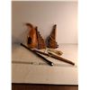 Carved Gourd, (3) Pan Flutes, (2) Flutes, Brush Whistle, Cheating Spoons