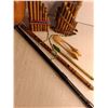 Image 3 : Carved Gourd, (3) Pan Flutes, (2) Flutes, Brush Whistle, Cheating Spoons