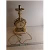 Image 1 : Candle Holder Clock- Powers On 17.5"x9.5"