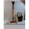 Lot: SnowBrush, Door Hanging Hooks, Vintage Scale - As Is