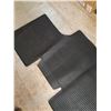 Image 5 : F-150 Rubber Floor Mats - 56" x 33" plus one smaller one-  PICK  UP