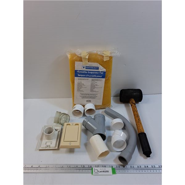 Humidifier Evaporator Pad, Central Vac Accessories, Dead Blow Hammer