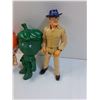 Image 2 : (3) Figurines: Green Giant Jr., Pebbles Flintstone, Tonka Man