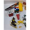 Image 2 : Childrens Toys & Figurines Lot: Rubix Cubes, Star trek, Toy Soliders, Misc