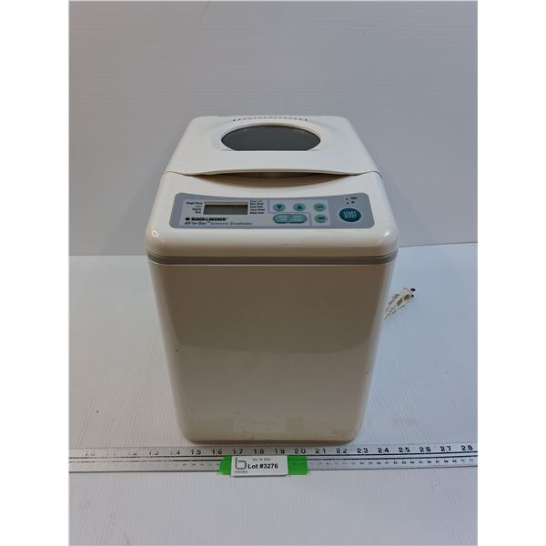 Black & Decker Bread Maker, Powers On, PICKUP PREFERRED