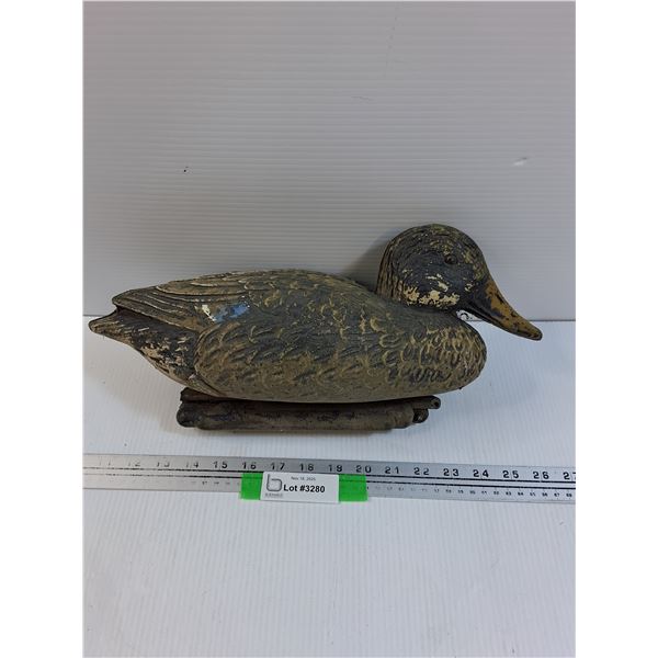 Plastic Duck Decoy 15" Long