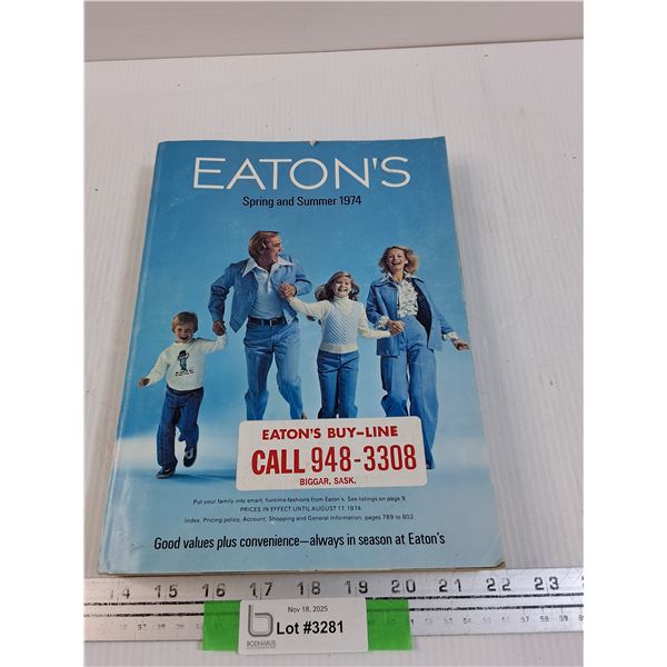 Eaton's 1974 Catalog
