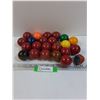 Image 1 : Snooker Balls and Chalk Holder