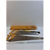Image 1 : (2) Hand Saws & Wood Cutting Board - Preferred Pick-Up- 29" Long