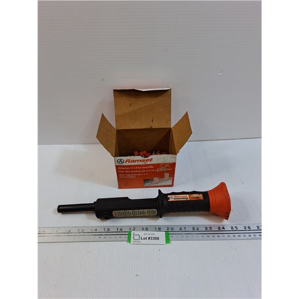 Ramset Hammer & Concrete Nails in Box