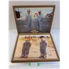 Image 1 : (2) Farmer Picture in Frames - 19" x 15"