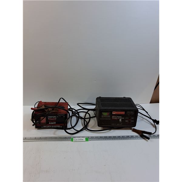 (2) Battery Trickle Chargers - As Is