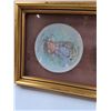 Image 2 : Mother's Day Plate Collection in Frame - 1980's - 27" x 9"