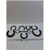 Image 1 : (7) Horse Shoes & Horse Bit
