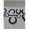 Image 3 : (7) Horse Shoes & Horse Bit