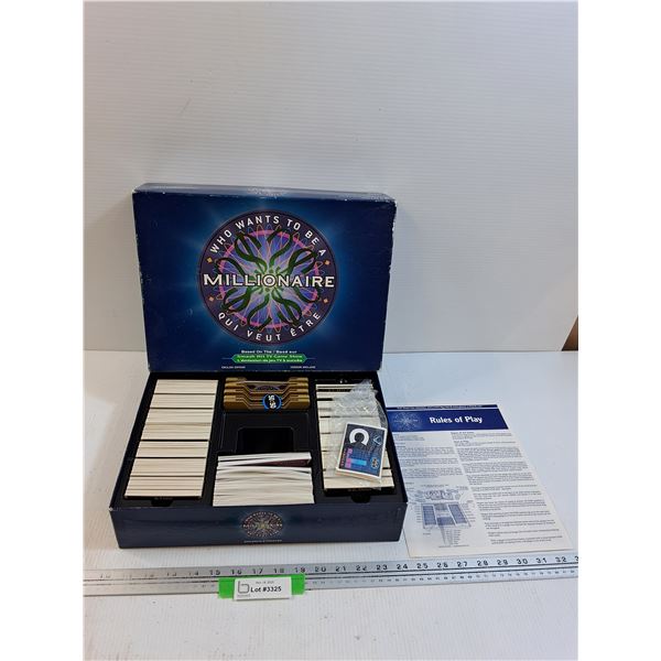 Who Wants to Be a Millionaire Board Game - As Is