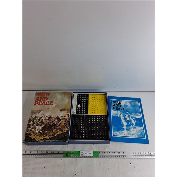 War & Peace Game