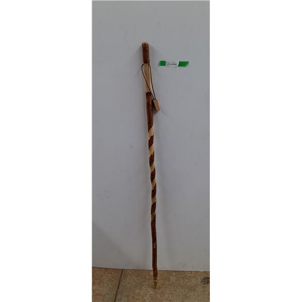 *Wooden Walking Stick 54.75" , Cannot Ship