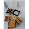 Image 2 : Coasters, Wooden Storage Boxes, Misc.