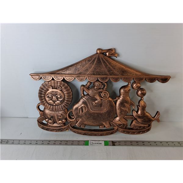 Plastic Circus Sign 22" x 15.5", Pickup Preferred