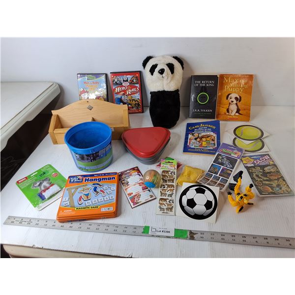 Hand Puppet, Kids' Books & DVDs-Max & Ruby, Thomas the Train, Misc.