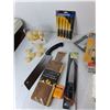 Image 3 : Coping Saws with Blades, Uncented Tealight Candles, Jeweller's Precision Drill, Misc.