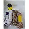 Image 2 : Miscellaneous Ropes & Plastic Basket