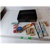 Eagle Tackle Box 12.75" x 6" x 4.75" & Fishing Supplies