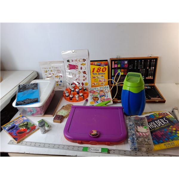 Crayola Marker Airbrush Sprayer, Girl's Body Book, Paper Dolls, Misc. Pickup Preferred