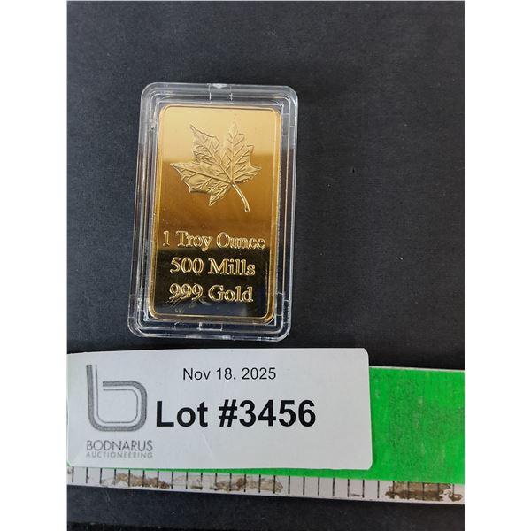 1 Troy Ounce Gold, Cannot Authenticate