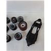 Image 2 : Ice Gripper Soles & Roller Skate Wheels