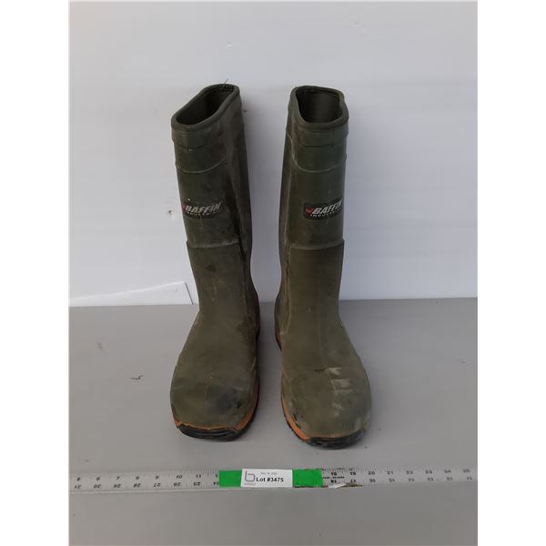 Baffin Men's Steel Toe Rubber Boots- 14