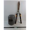 Image 1 : Fiskars Extendable Pruning Shears - Some Rust, Welder's Helmet - As is